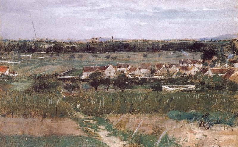 Village, Berthe Morisot